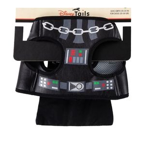 NWT Disney Parks Star Wars Darth Vader Dog Harness